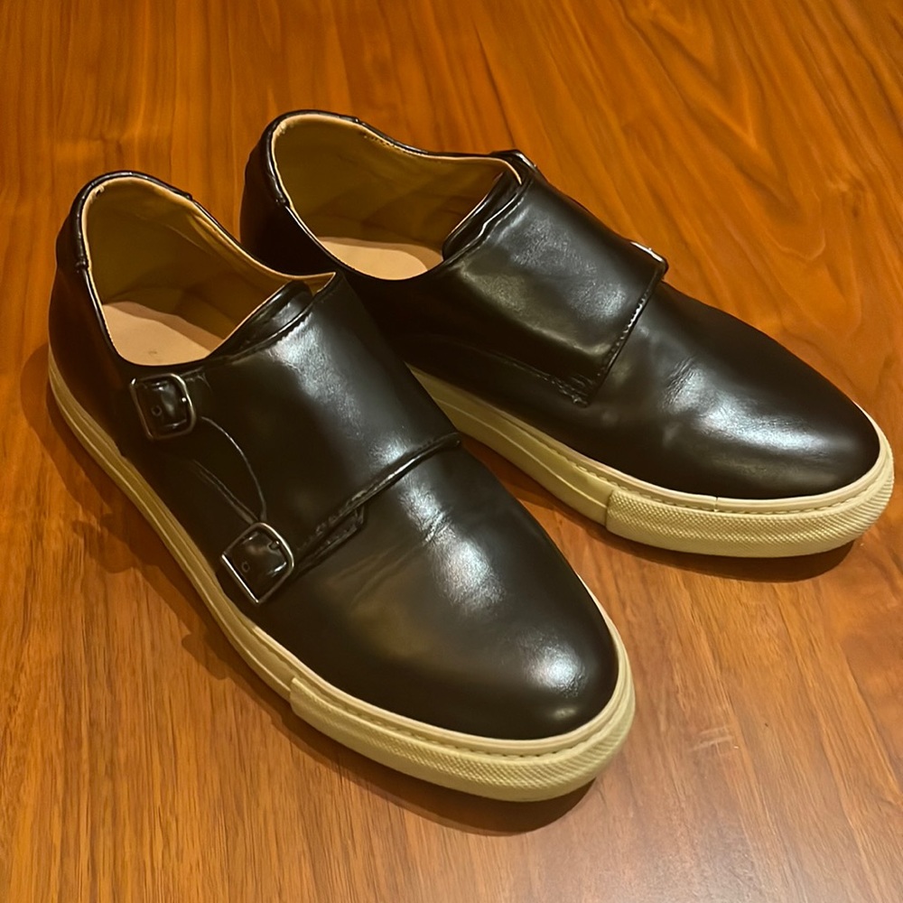 Zara Double Monk Strap Sneakers